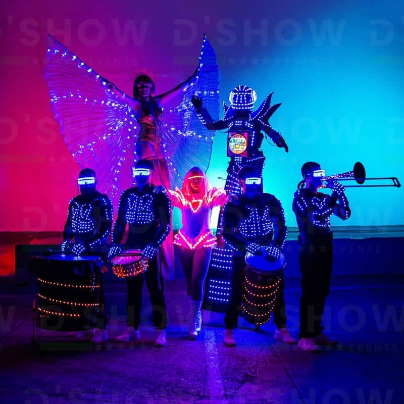 Batucada LED · El show principal