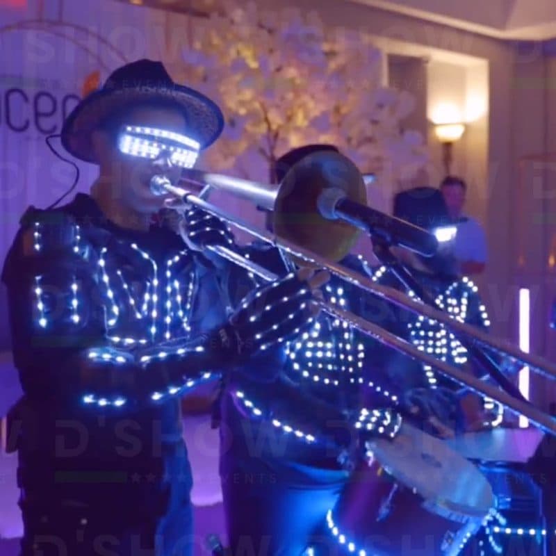LED Brass, vientos en vivo