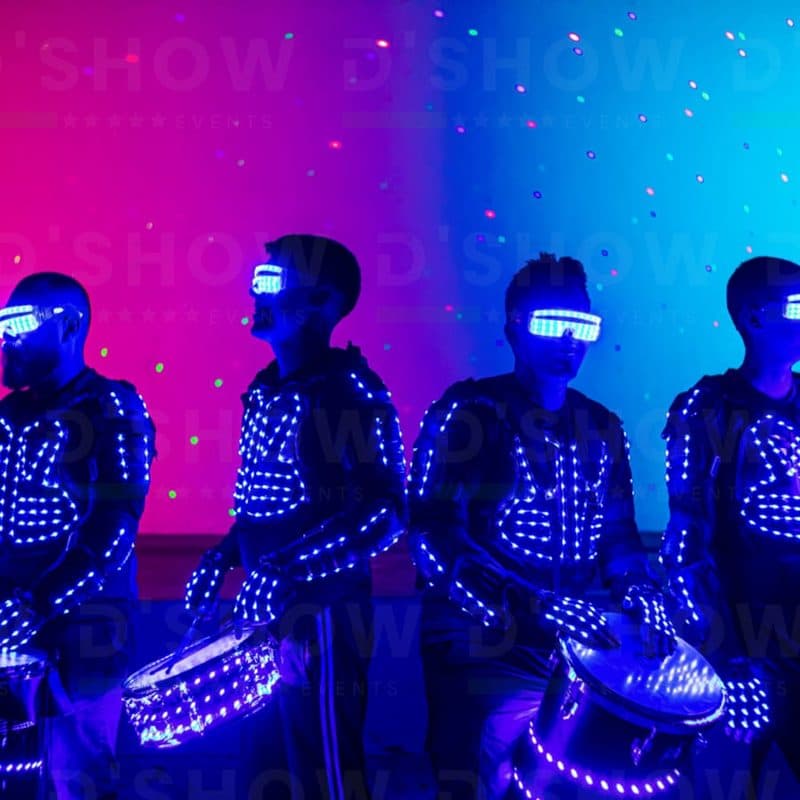 LED Drummer percusionista